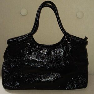 Danier black leather bag FINAL PRICE